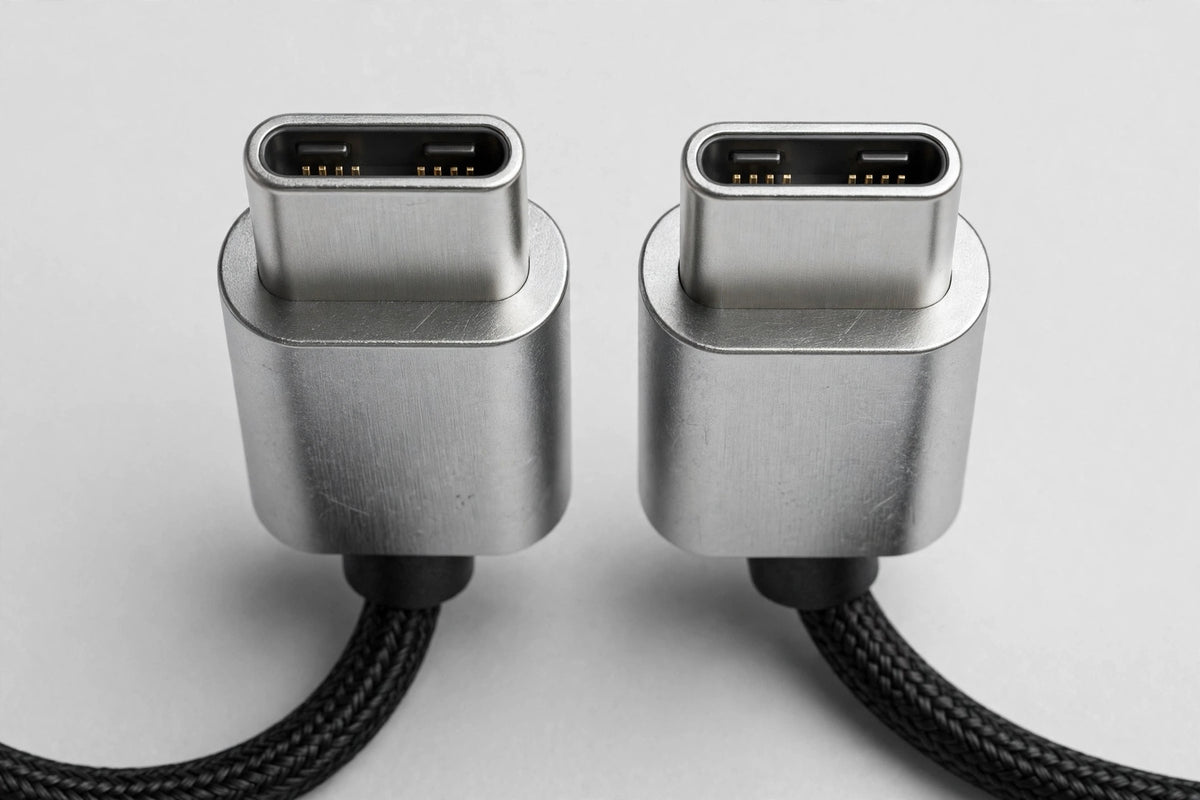 Hearly 240W cable USB-C connectors close-up